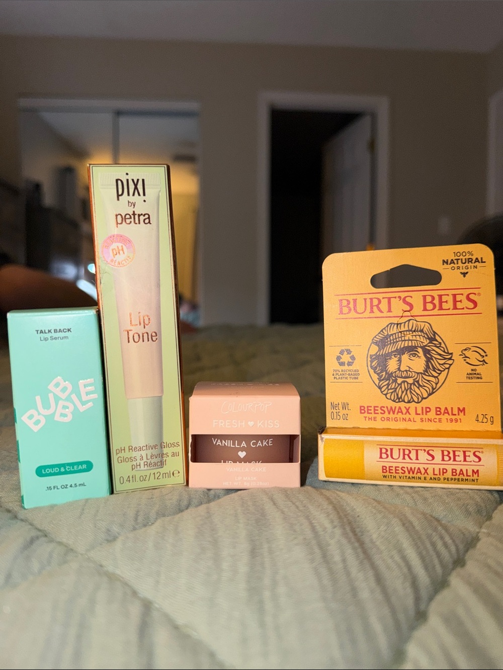 Pixi, ColourPop, Burt's Bees, & Bubble Lip Balm Bundle RV:$32!!!